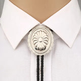 Silver Bolo Tie