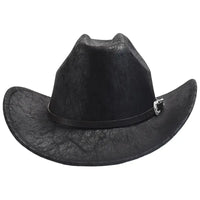 Sombrero Tipo Cowboy de Piel Sintética