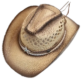 Sombrero Country de Paja Estilo Western