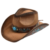 Sombrero Vaquero Tejana para Mujer