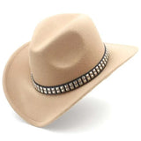 Sombrero Vaquero de Moda Beige