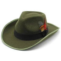 Sombrero Panamá Vaquero Verde