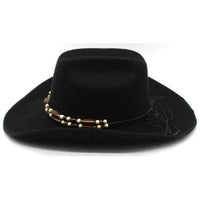 Sombrero Ranchero Negro del Oeste